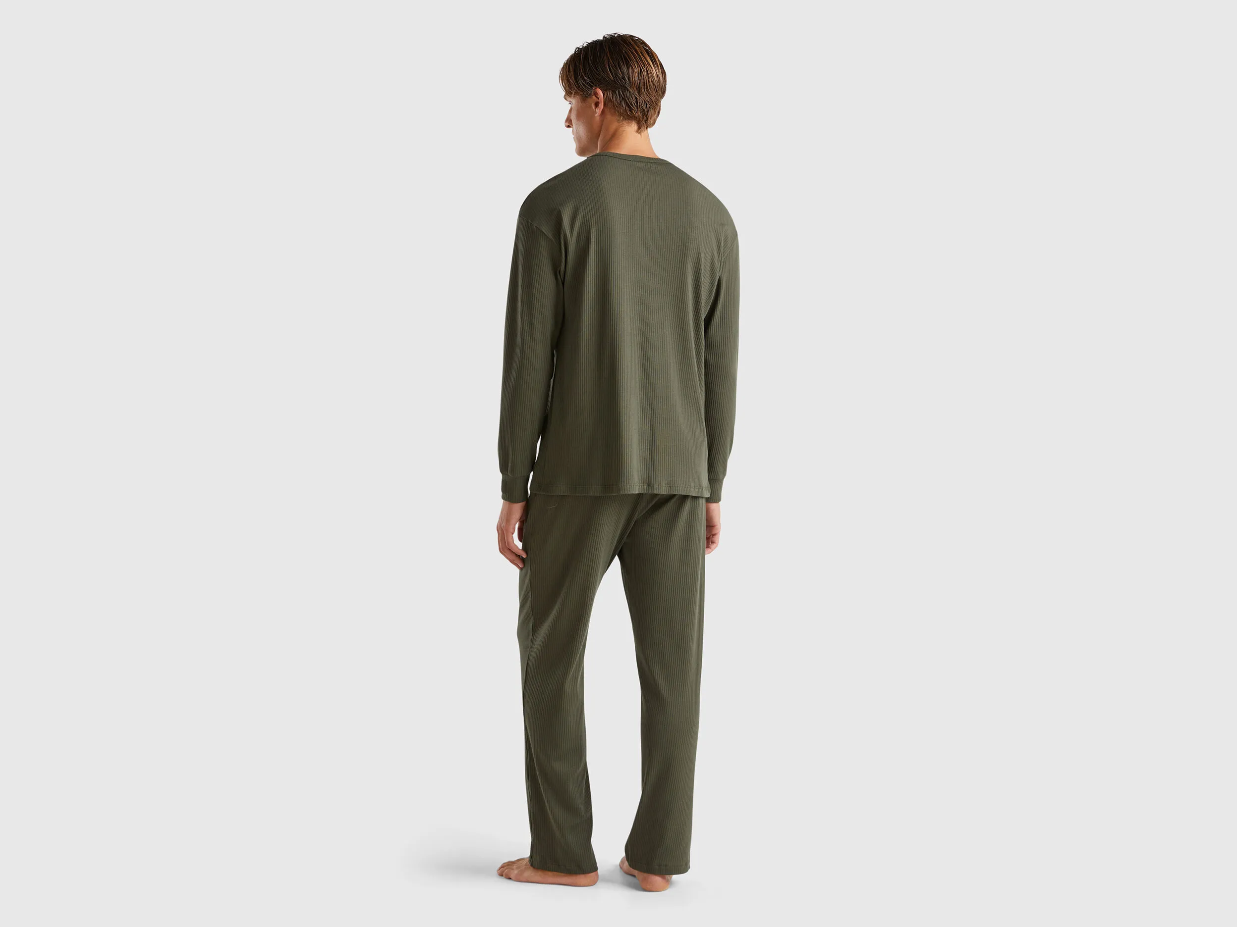 Pyjama in Stretchbaumwolle