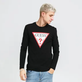 T-shirt GUESS Triangle Logo Tee M1RI31I3Z11-JBLK