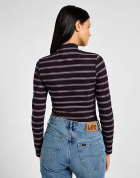 T-shirt Lee Striped Long Sve Tee 112355143